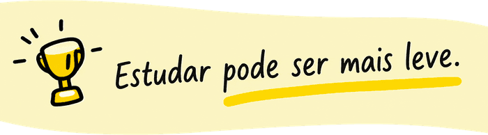 Estudar pode ser mais leve.